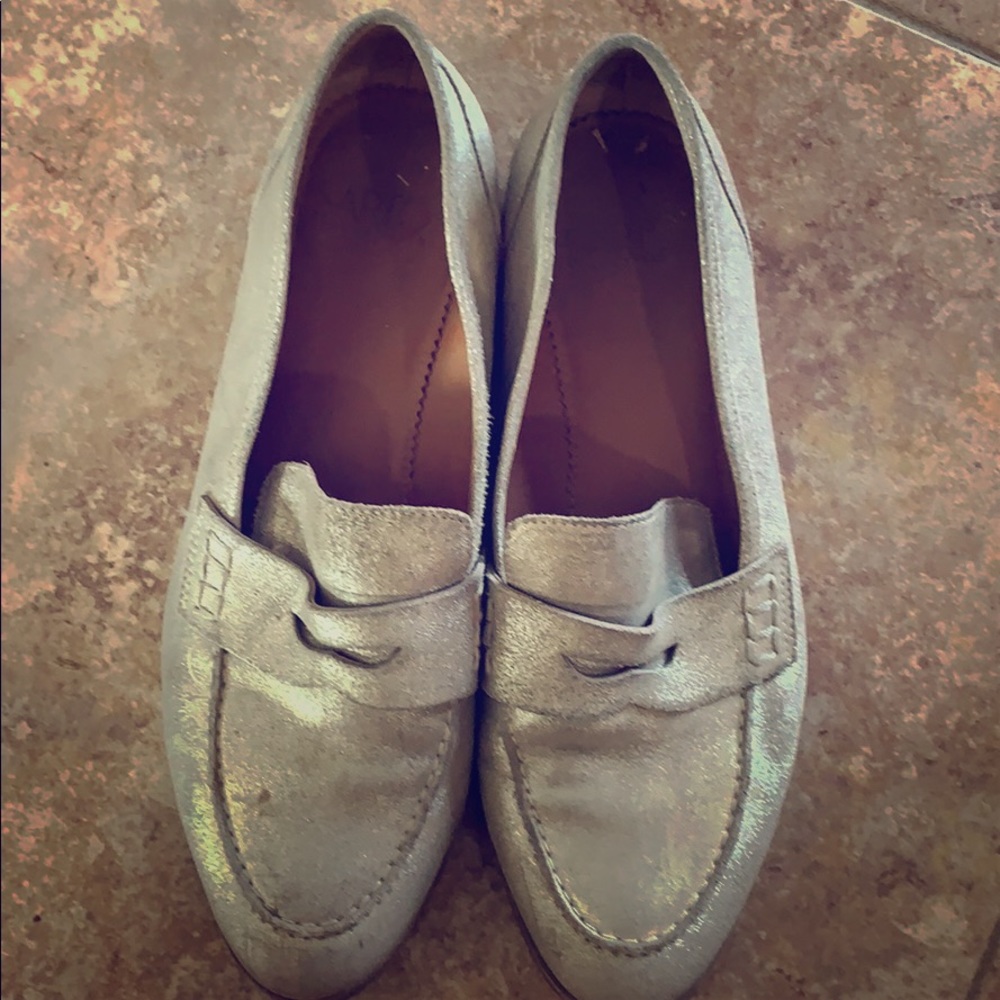 Sarto Gold Loafers 8.5M